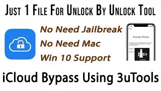 2021 New Method iCloud Activation Unlock Using 3UTOOLS 👍100% Work on any iOS | 3utools icloud remove