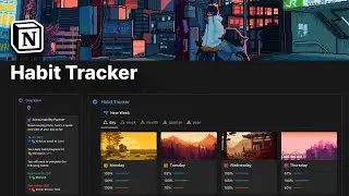 The Perfect Notion Habit Tracker Dashboard for 2025