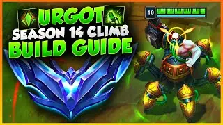 Climbing Through Diamond with Urgot! | Nine different matchups | Runes and Items Guide S14 #3