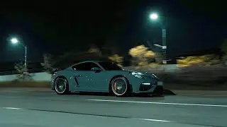 Porsche 718 Cayman GT4 l IPE exhaust l 4K