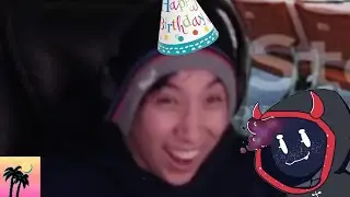 QUACKITY BIRTHDAY STREAM | He Tries To Make BADBOYHALO Curse!! | twitch clips