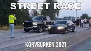 Street Race #10 | Korvburken 2021 (fastest car in town)
