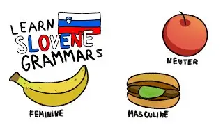 learn Slovene grammar: 3 grammatical genders