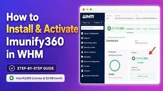 How to Install and Activate Imunify360 in WHM Root