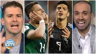 Sergio Dipp y Adal Franco se pelean por Javier Chicharito Hernández y Raúl Jiménez | ESPN AM