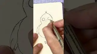 Draw THIS Cute Bird With Me! #doodlebuddies #drawing #doodlelovers #art