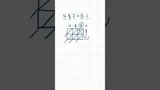 How to do the lattice method to multiply decimals easily!