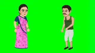 to make cartoon video by mobile 2022 / green screen cartoon video free / Brain master
