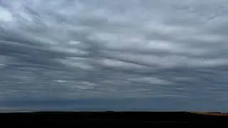 RARE Asperitas Clouds Spotted Over North Dakota!