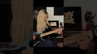 OZZY OSBOURNE - DIARY OF A MADMAN | Guitar Intro Cover by Anna Cara