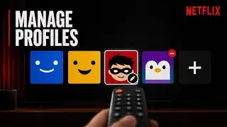 How to ADD & DELETE a Netflix Account Profile/User!