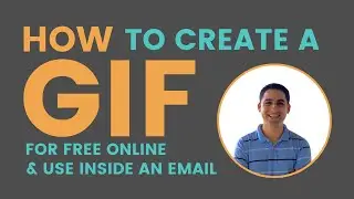 How to create a GIF online for free and use it inside an email