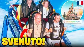MIO PAPÀ SVIENE sulle MONTAGNE RUSSE a DISNEYLAND PARIS! ARRIVATI A PARIGI! (impazzisce)