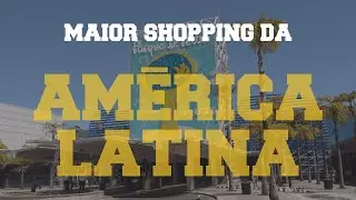 Visitando o MAIOR SHOPPING da América Latina! - A melhor livraria que já vi 😍 Capa do BATMAN no fim!