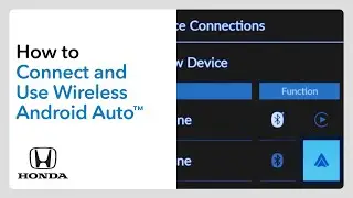 How to Connect and Use Wireless Android Auto™