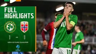 HIGHLIGHTS | Ireland U21 v Norway U21 | UEFA European Under-21 Championship Qualifier