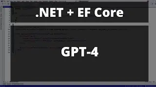 Construyendo 2 Aplicaciones de .NET y Respondiendo una Pregunta de EF Core con GPT-4