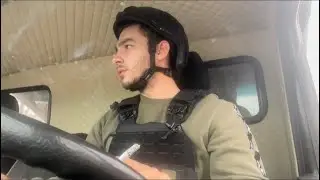 РАЗБИЛИ ФОНАРЬ😡СНОВА ГУМАНИТАРКА. ЗАНИМАЮСЬ МАШИНОЙ. КАМАЗ 55111