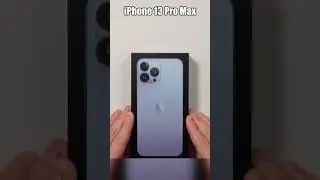Samsung S21 FE 5G vs iPhone 13 Pro Max Unboxing 🔥 #Shorts