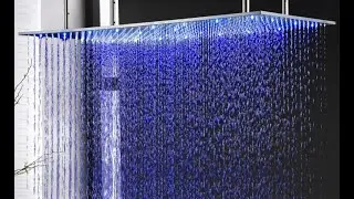 I installed a ceiling rain shower.