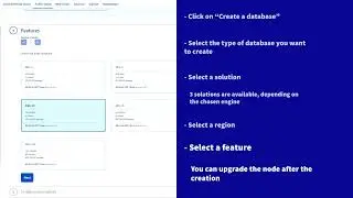 Create an OVHcloud Public Cloud Database
