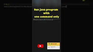 Run java in one line #shorts #programming #java #javaTrick #exploreJava