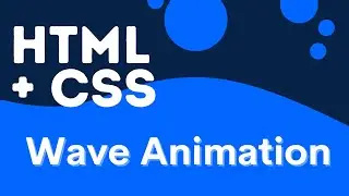 Wave Animation using CSS | Water effect ( Speed Coding )