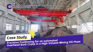 Integrated crane anti-collision & positioning system automates zinc smelter concentrate warehouse