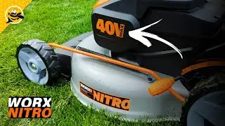 WORX Nitro 40V Lawn Mower - Is It Really Gas Like Power?