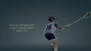 Justin Bossolina (Towermen '26) Summer Lacrosse Highlights 2021