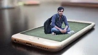 Photoshop Tutorial | HOW TO MAKE 3D MANIPULATION With Iphone Screen