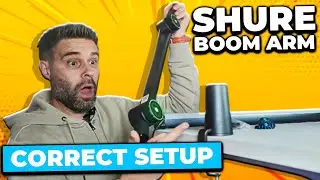 Warning! Don't Break Your Shure Podcast Boomarm - Install Instructions