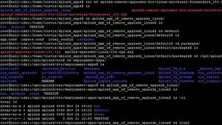 Install and configure the Splunk Remote Upgrader for Linux Universal Forwarder to remotely upgrade.