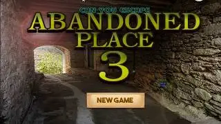 Can You Escape Abandoned Place 3 Walkthrough