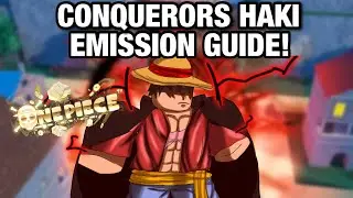 [AOPG] CONQUERORS HAKI AND EMISSION SHOWCASE + HOW TO GET! A One Piece Game | Roblox