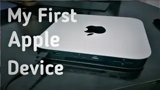 My First Apple Device (Mac Mimi M1), Let's unbox it.