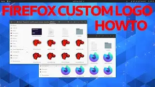 Build Firefox from source with custom logo