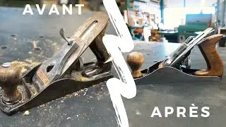 Restauration d'un rabot vieux de 70 ans. STANLEY N°4
