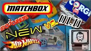 Matchbox Cars Old vs. New - Physicals Versus | Nostalgia Nerd