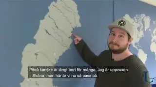 Rundvandring på Luleå tekniska universitet i Piteå