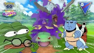 *EPIC* KANTO STARTER SQUAD FT. SHINY SHADOWS CHARIZARD & VENUSAUR! | Pokémon GO Battle League