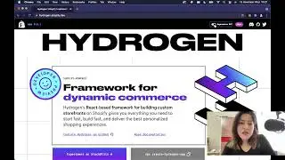 First Look At HYDROGEN   |   Shopify React Framework 