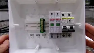 MONTANDO STRING BOX PARA MICRO INVERSOR SOLAR