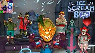 КРАТКИЙ ОБЗОР ХЭЛЛУИНСКОГО ОБНОВЛЕНИЯ🎃 // Ice Scream 8