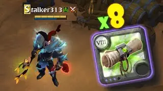 Get Fame NOW !! - Clear 8 Tier 8.3 Dungeon With Druidic Staff - Albion Online