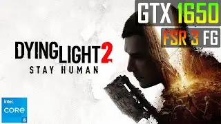 Dying Light 2 on GTX 1650 - HUD Fix - FSR 3 Frame Generation MOD