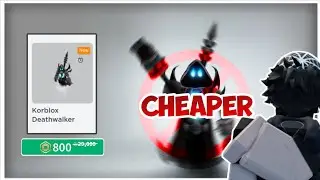How To Get a HUGE DISCOUNT On Korblox Deathwalker! [LIMITED TIME OFFER]