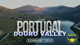 Majestic Douro Valley, Portugal 4K Aerial Drone Views