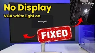 MSI Motherboard VGA Light on But No Display - Fix in Minutes!