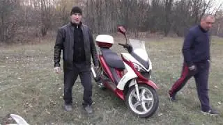 Racer Dragon RC150T-11 Scooter Review: Forest Riding